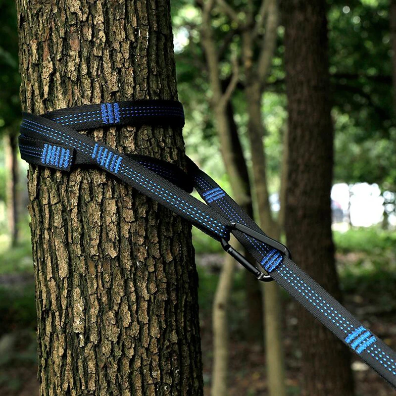 Heavy Duty 3M Hammock Strap Tree Hanging Belt Outdoor Camping Clothesline 2Pcs hammock strap