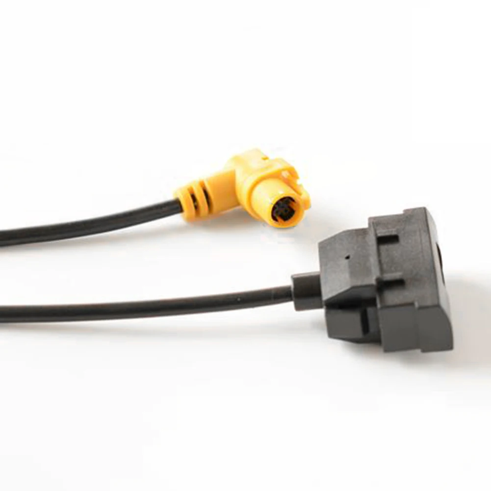 

Car Interface Cable USB Plug Adapter Interface Interior Accessories Plastic Replacement USB Connector 80cm Black