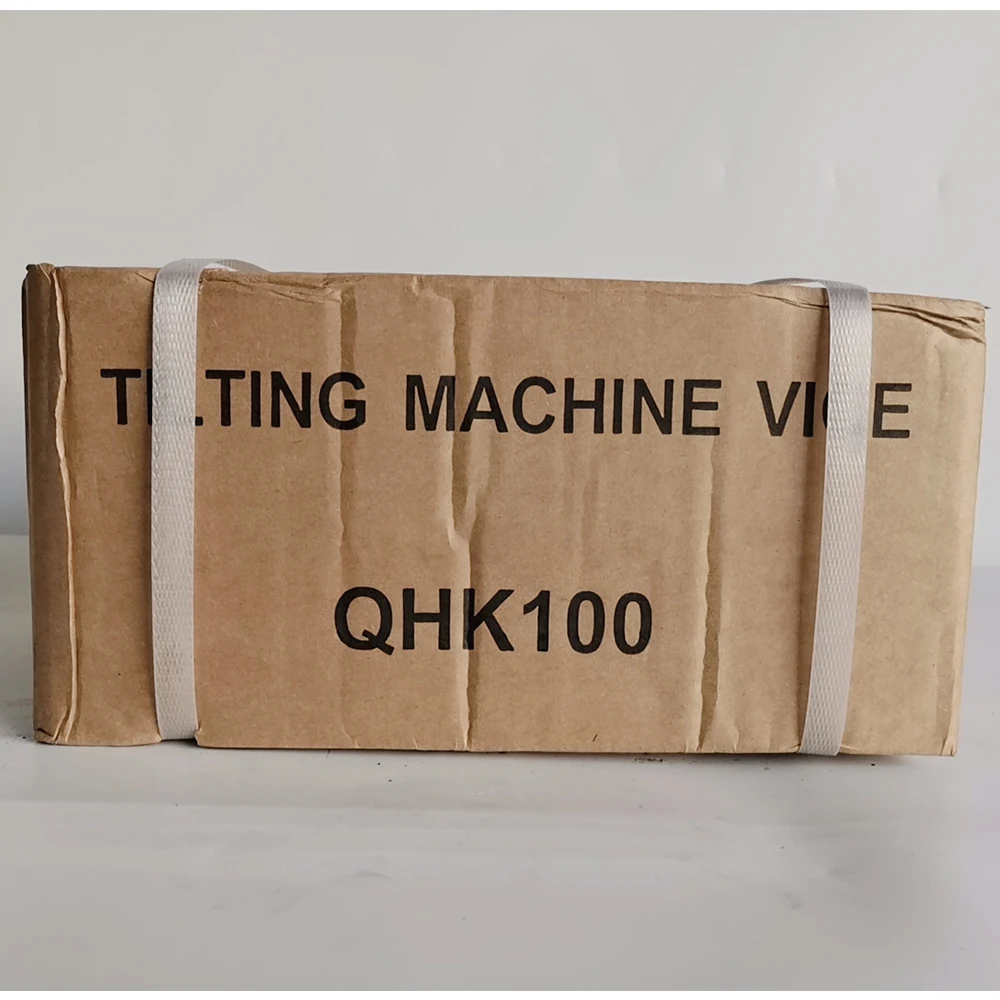 100MM Milling Machine Vise QHK100 Tilting Vice Swivel Base For Drilling Milling Machine 6