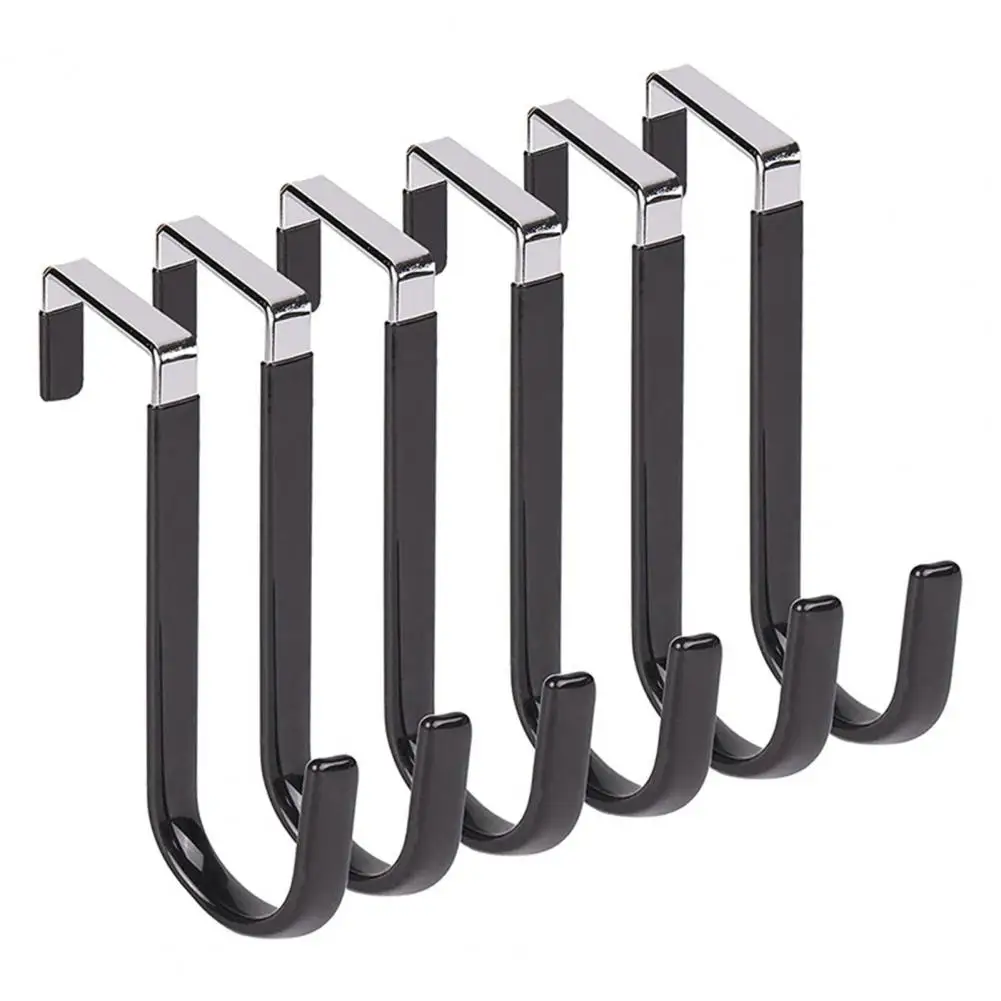 

Door Hooks for Extra Storage Easy to Use Door Hooks Space-saving Metal Door Hanger Hooks Easy-to-use Solutions for Bathroom