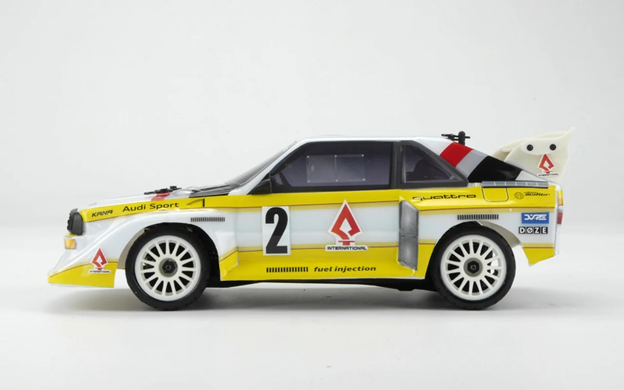 CarismaGT24 Audi 1:24 electric RC brushless remote control car four-wheel drive car model car rally car children's toy birthday 2