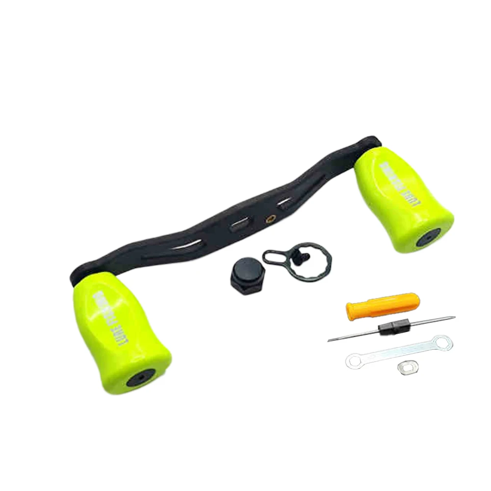 1 Set Rocker For-Arm Drop Wheel Carbon Fiber Rocker Grip Modified Dawa Spider 80 FOR Alpha Carbon Shake Handle Parts