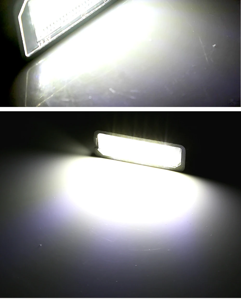 2 Stücke Auto Led-lampen Anzahl Kennzeichenbeleuchtung Weiß Für VW Polo (6N2.9N.6R) 2000-2014 Canbus Fehlerfreies Auto Styling – Detail 12