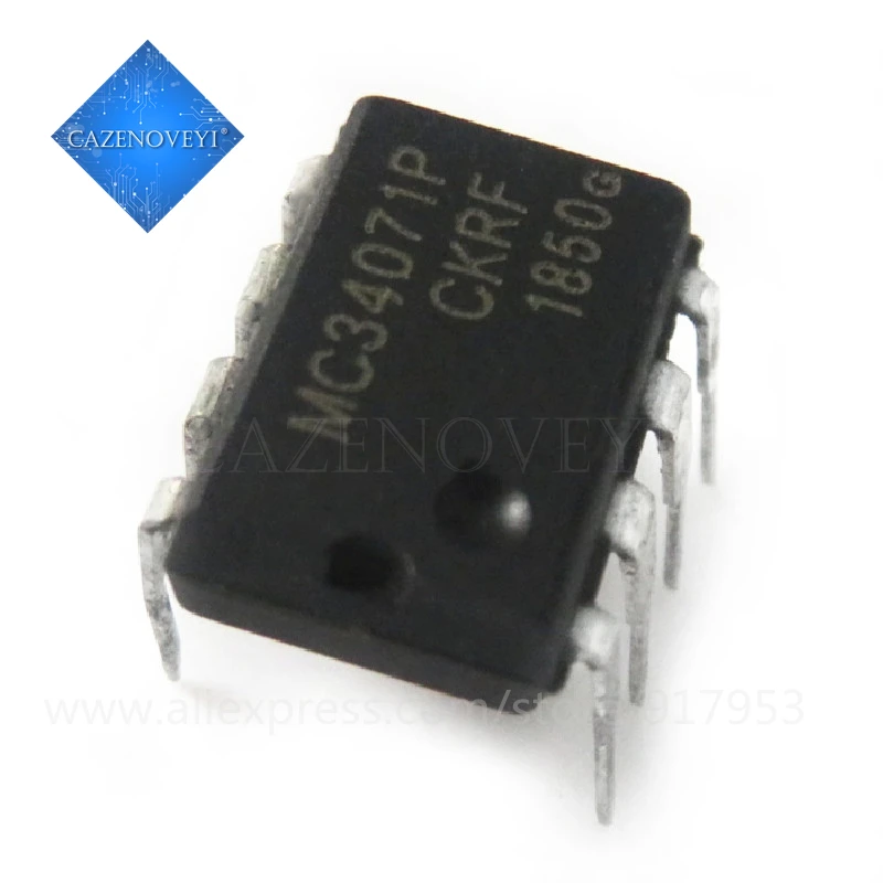 5 Pezzi MC34071PG IC Amplificatore Operazionale Singolo DIP-8 - Nuovi Di Fabbrica