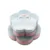 Double layer rotating light luxury fruit tray household multi-functional creative lattice melon seeds candy snack dry fruit box