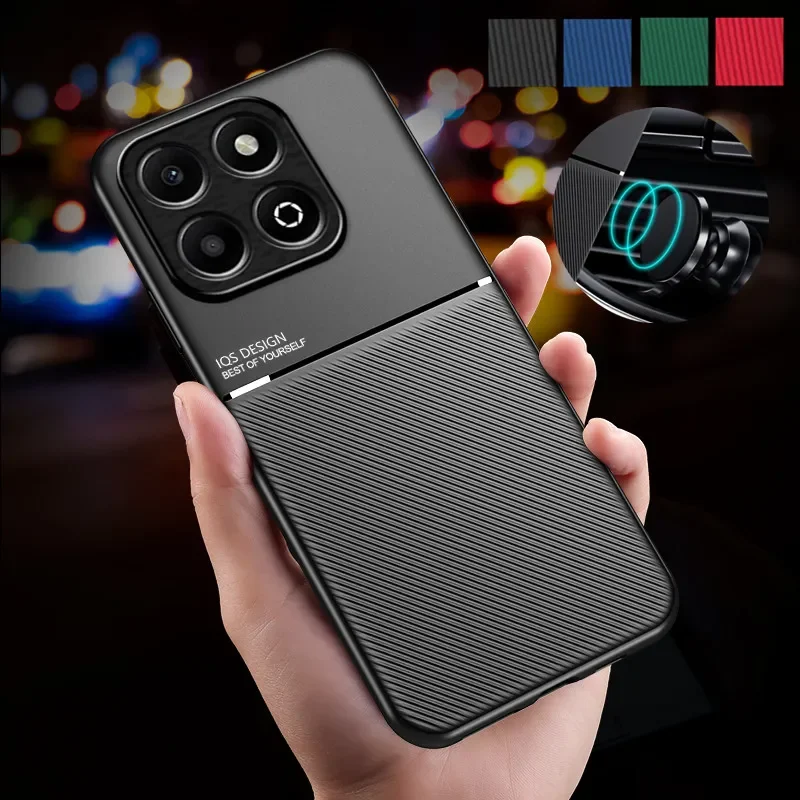 Rugged Non-Slip Protective Case with Magnetic Suction Holder