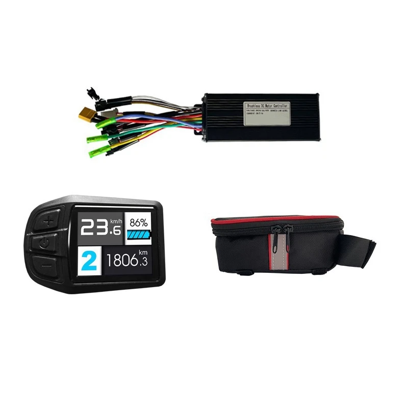 

24/36/48V 30A Three-Mode Controller Small Kit UKC3 Color Screen Instrument With Controller Small Bag
