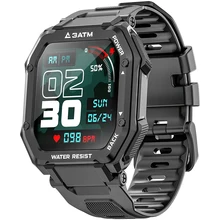 

1.69 Inch 3ATM IP68 Waterproof Smart watch Men Women Fitness Tracker Blood Pressure Monitor Outdoor Sports Smartwatch