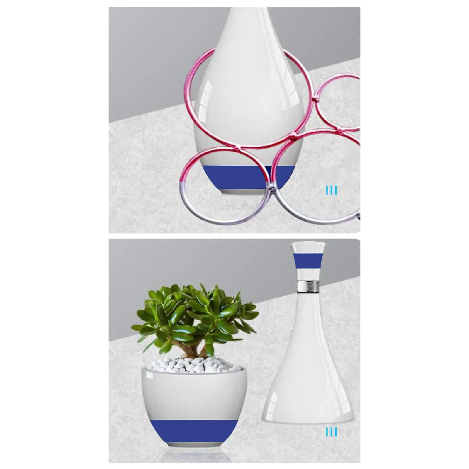 Metal Hot Glass Bottle Cutter Art Wedding Cutting Tool for Vases Wine Bottle Living Room DIY