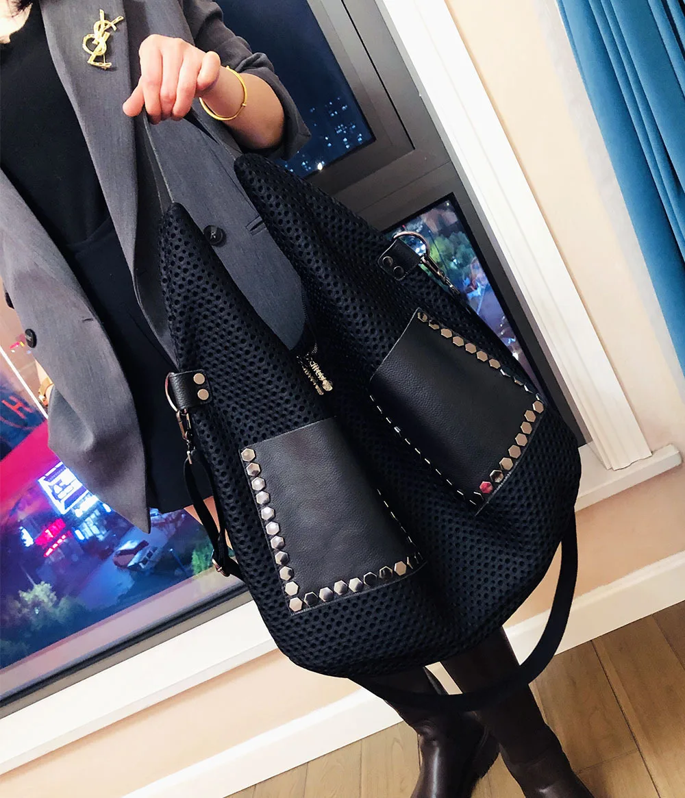 Shoulder Y2k Women's Bag Tote Crossbody New Genuine Leather Head Layer Cowhide Bucket Versatile Underarm Large Capacity Retro