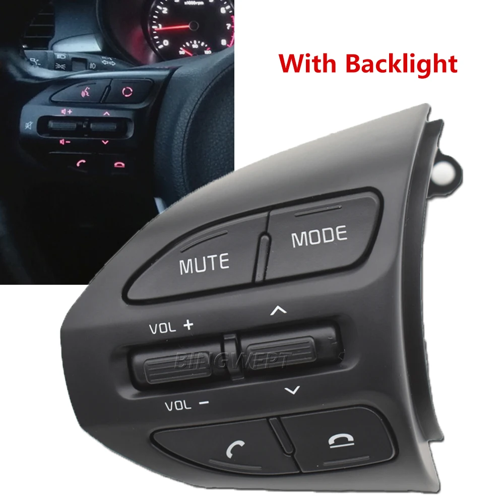 Premier Quality Car Steering Rh Remote Cruise Control Switch Muslimah Per Kia Rio K2 Picanto 2017 2018 2019 2020 2021