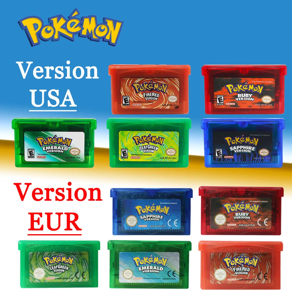 NDS Moemon Black 2 and White 2 Game Cartridge 32 Bit Video Game Console  Card Pokemon Shell with Box for GBA/NDS - AliExpress