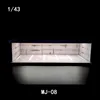 1/43 Parking Scene Model Small Storage Box Alloy Car Mold Collection Photo Display Case 2
