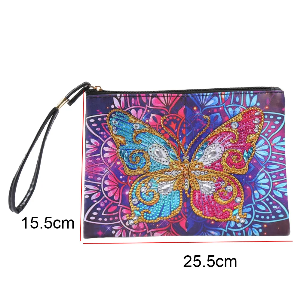 DIY PU Wallet Special Shaped Diamond Mosaic tassel Women Clutch Storage Bag Diamond Art Mosaic Christmas Gift