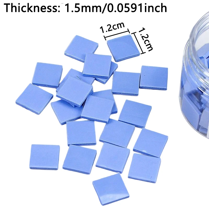100-Pack High-Temperature Resistance Thermal Pads