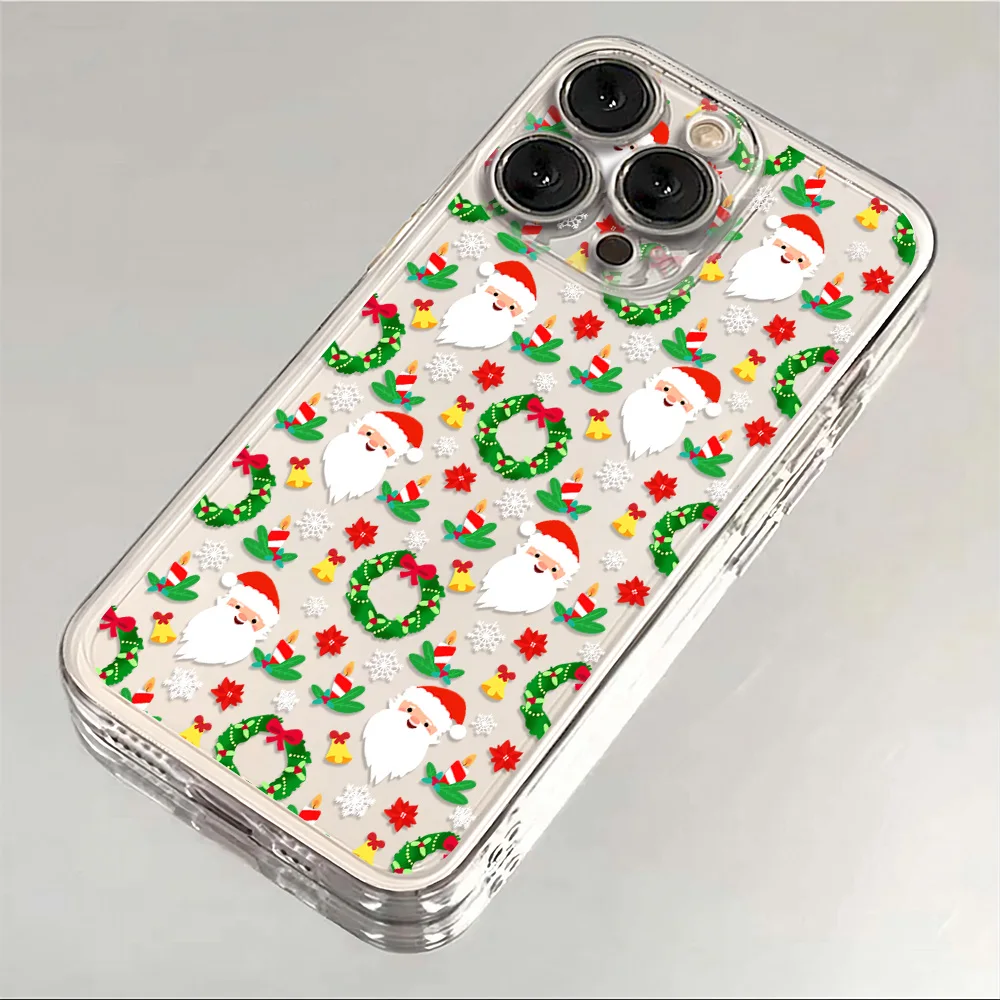 Festive Holiday Characters Soft TPU Phone Case