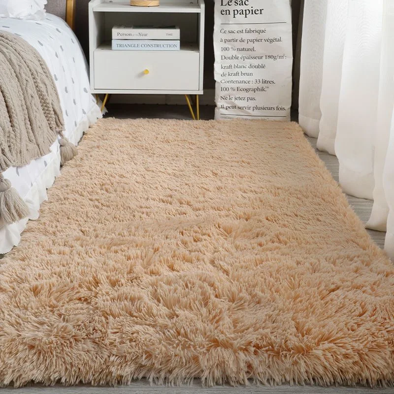 

Мягкий плюшевый ворсистый ковер для дома BcyiL09 идеально подходит для спальни, гостиной и детской комнаты