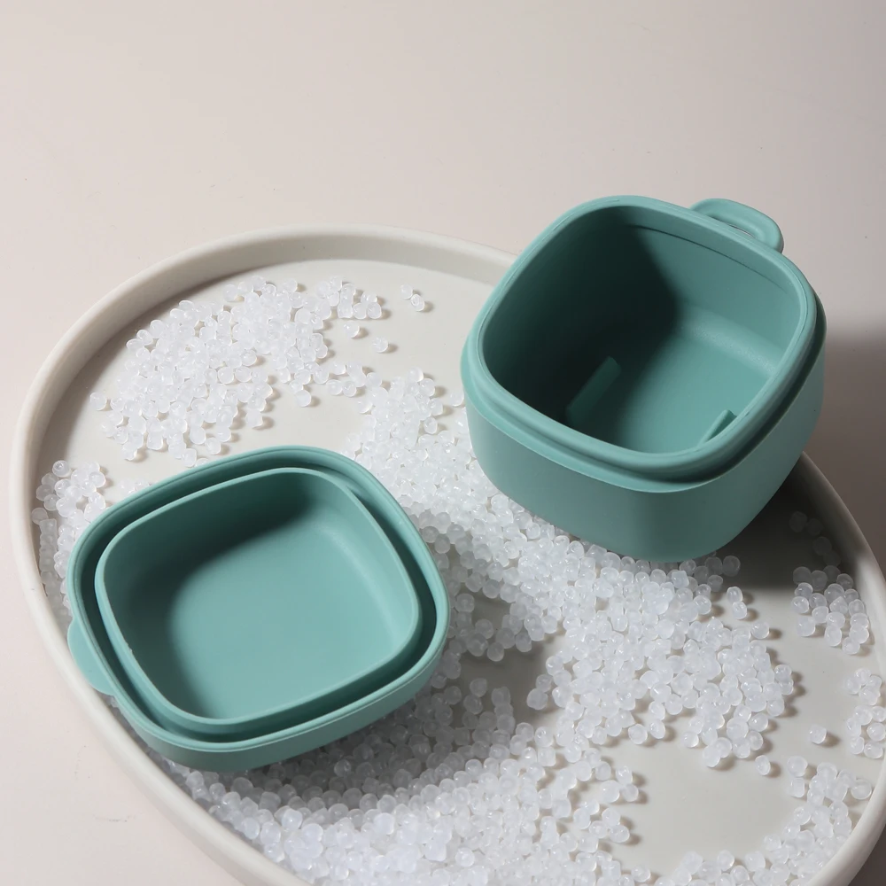 Baby Pacifier Case food storage box Silicone Nipple Cover for infant pacifier holder plastic pacifier box