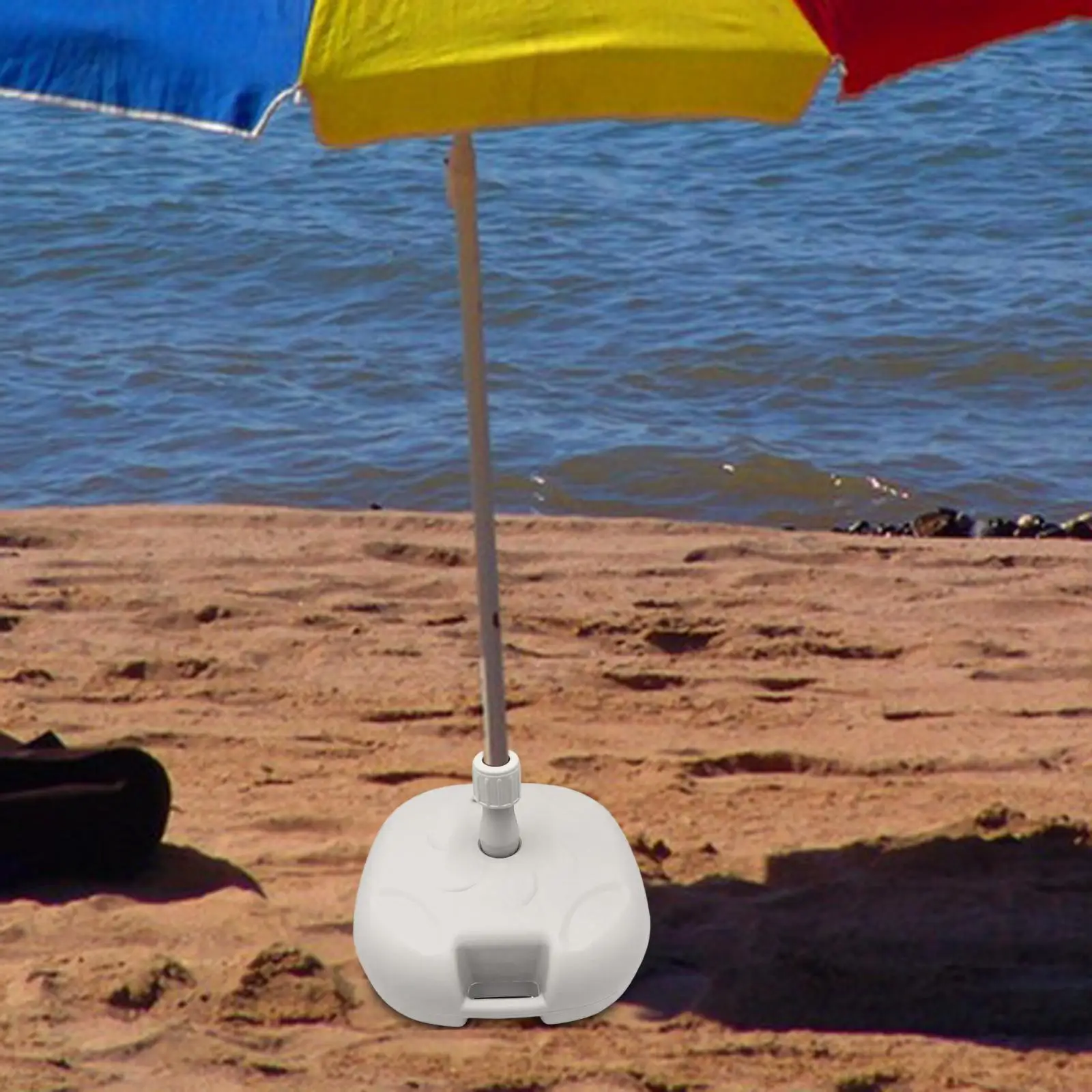 Sun Umbrella Ground Plug Base Beach Umbrella Outdoor Parasol Water Injection Sand Injection Portable Plastic Base