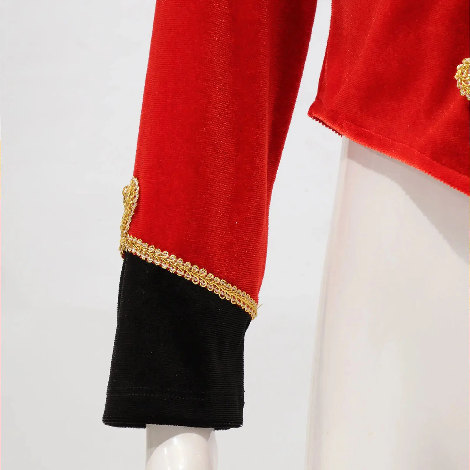 Girls Ringmaster Jacket Costume Long Sleeve Fringe Tassel Shoulder Jacket Coat Circus Tailcoat Halloween Cosplay Dress Up cosplay costume halloween dress outfit