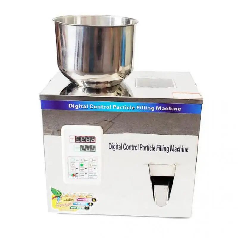 Scale Herb Filling And Weighing Machine Tea Leaf Filler Automatic Packing Machine Particle Powder Black Tea Racking Device