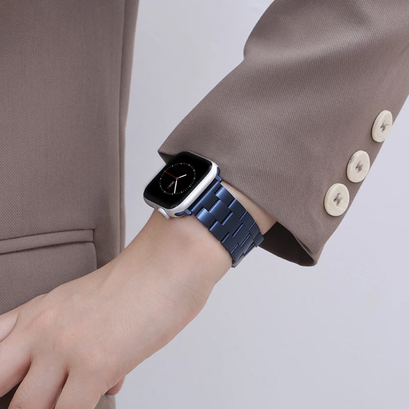 Premium Stainless Steel Watch Band Bracelet, Silver Finish