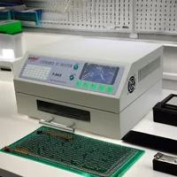 PUHUI T-962 Infrared IC Heater With Smoke Channel Infrared Reflow Soldering Machine BGA SMD Rework Solder Station 2