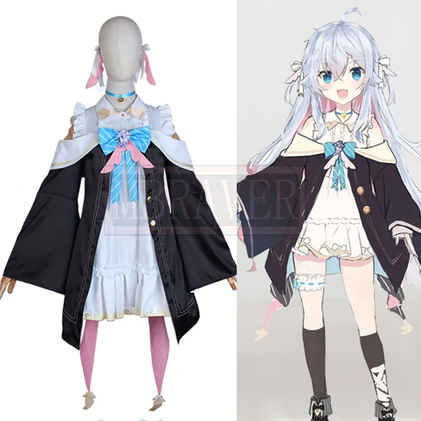 

VTuber Hololive Kagura Nano Косплей Костюм Хэллоуин Рождественская вечеринка на заказ любой размер