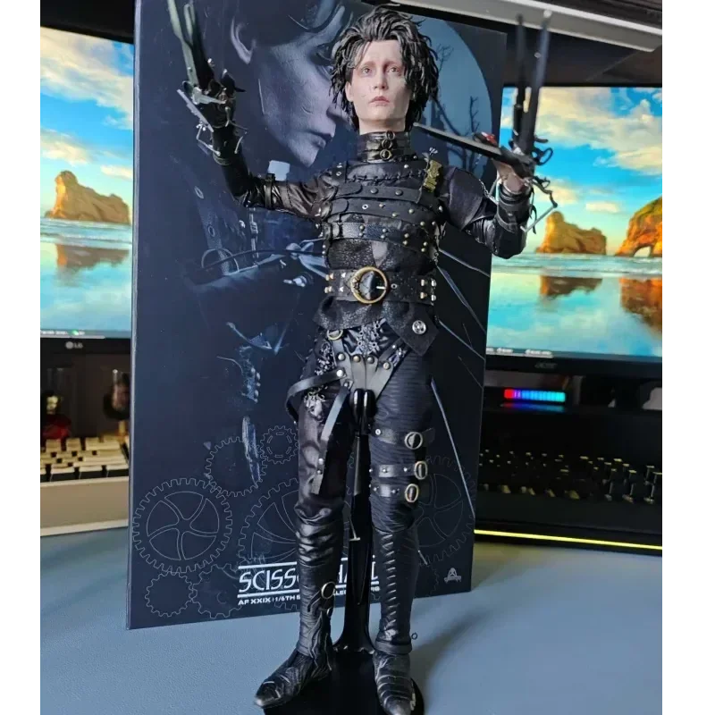 

Hot selling Art Figures AF029 1/6 Scissorhands Edward Movable Movie and TV Male Soldier Johnny Depp Full Doll Set 12'' Action