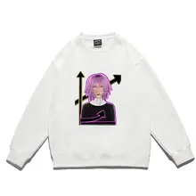 

Fashion Anime Soul Eater Pattern Pullover Cute Funny Maka Albarn Print Pullovers Cotton Sweatshirt Men Women Harajuku Clothes