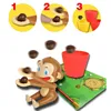 Intellectual Parent-child Interaction Monkey King Catapult Puzzle Game Board Game Toy for Kids Adults Family 4