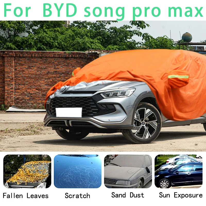 

Автомобильные чехлы для BYD song pro max, водонепроницаемые, с защитой от солнца, пыли, дождя, града