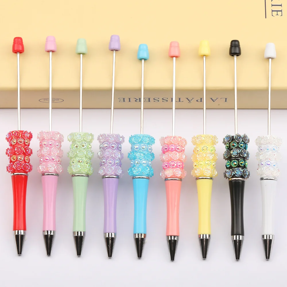 Cordial Design 20Pcs 18*147MM Jewelry Findings & Components/DIY Beaded Pen Accessories/Beadable Pen Findings/Cute Plastic Pens - cordial