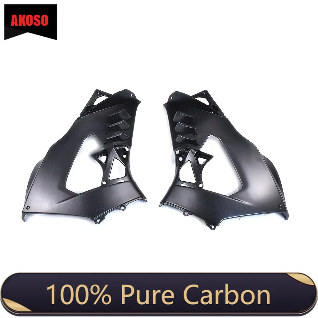 100% 3K Dry Pure Carbon Fiber Modifica Moto Side Inter Panels Copre Kit Carene Per Honda Cbr1000Rr-R 2021 2022 2023