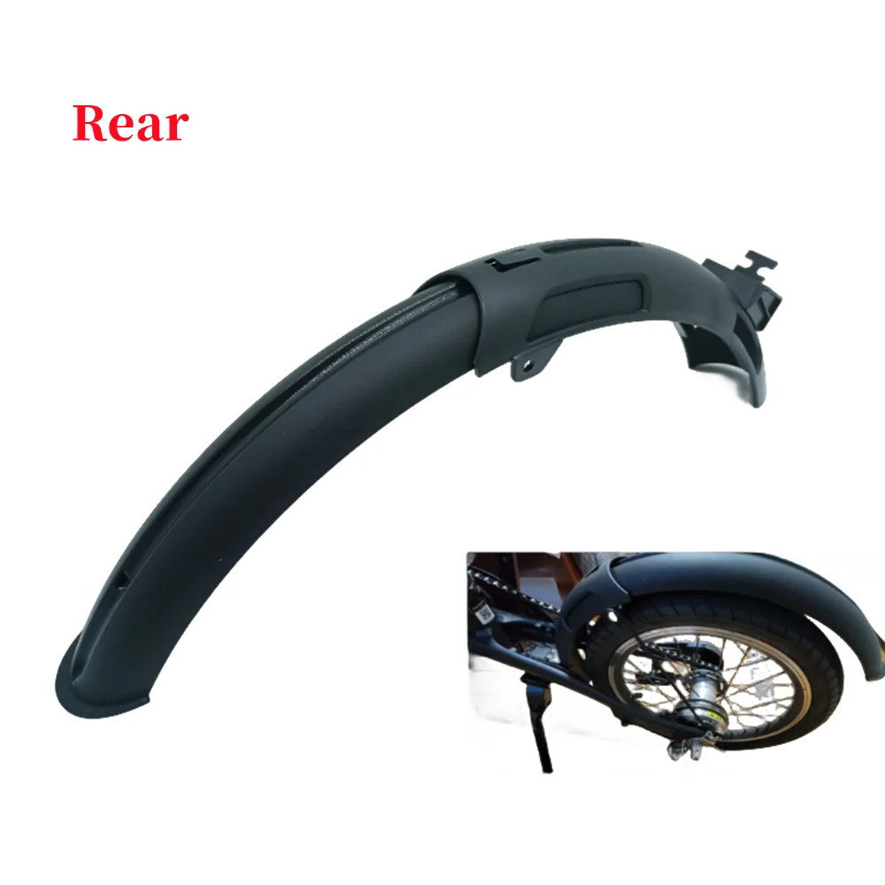 New Upgraded 3rd Generation Original Bike Mudguard and Kickstand for Xiaomi  Qicycle EF1 Electric Bike Tyre Splash Fender Support