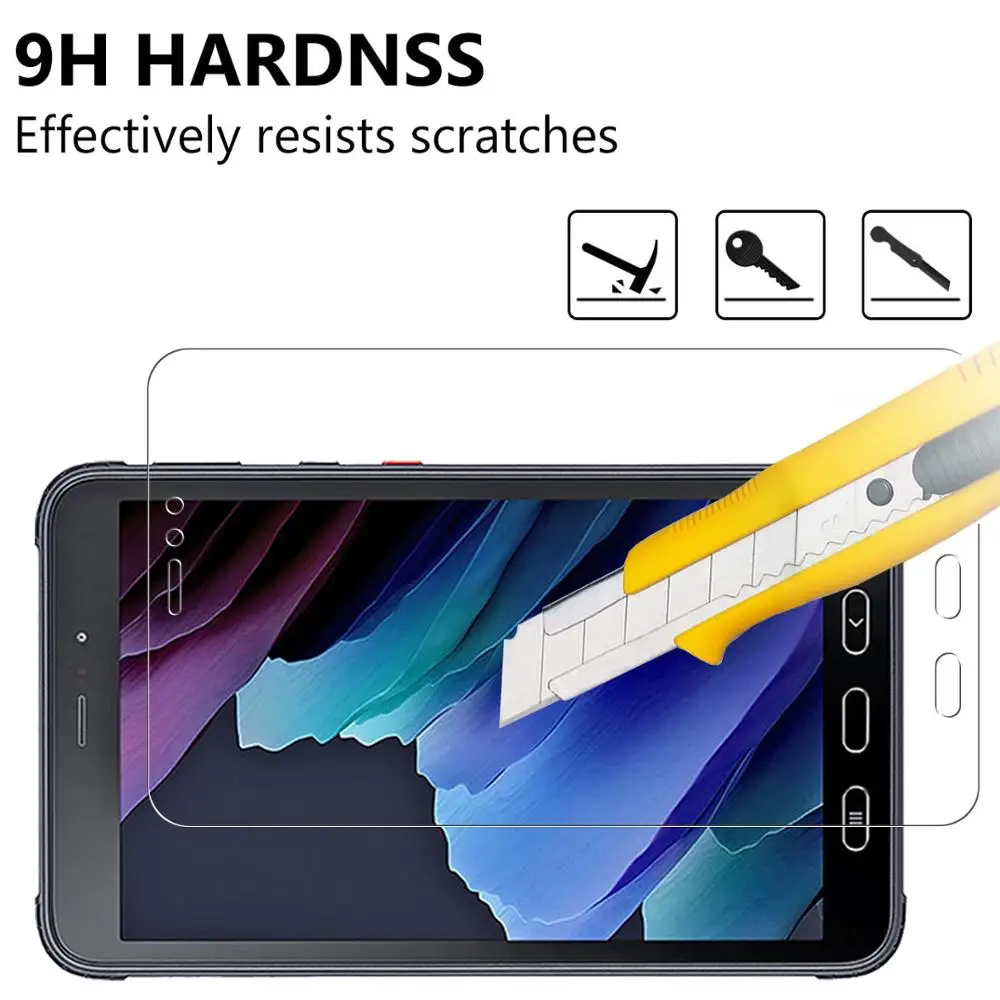 Vidro Temperado Protetor de Tela para Samsung Galaxy Tab Active 8.0 Polegadas Sm-t570 Sm-t575 - Imagem 5