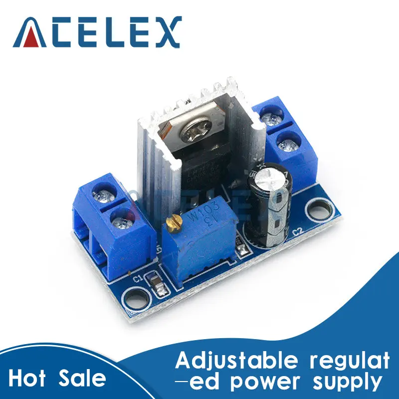 6x LM317 Spannungsregler Module - Einstellbar 1.2-37V DC-DC Converter