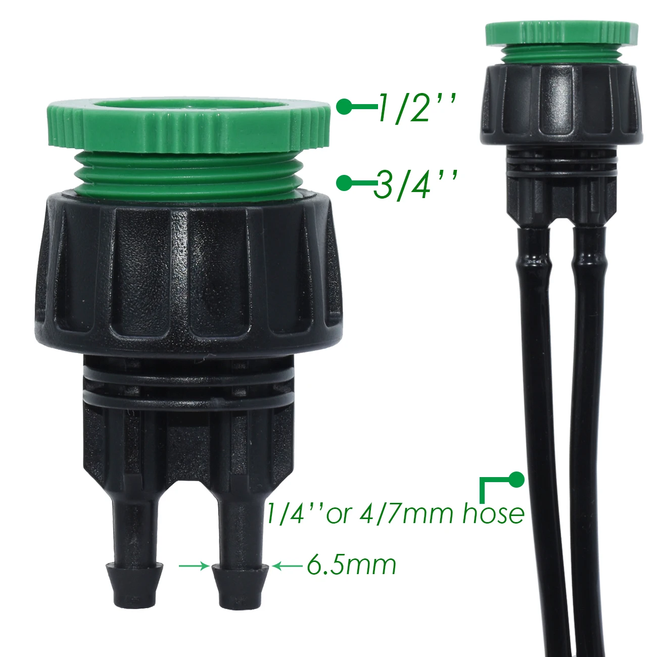 5m-50m 1/4inch Garden Watering Hose 4/7mm PVC Micro Drip Irrigation Balcony Pipe Tubing Sprinkler Lawn Greenhouse SPRYCLE garden hose water hose plastic hose expandable hose silicone tube plastic tube acrylic tube drip irrigation system