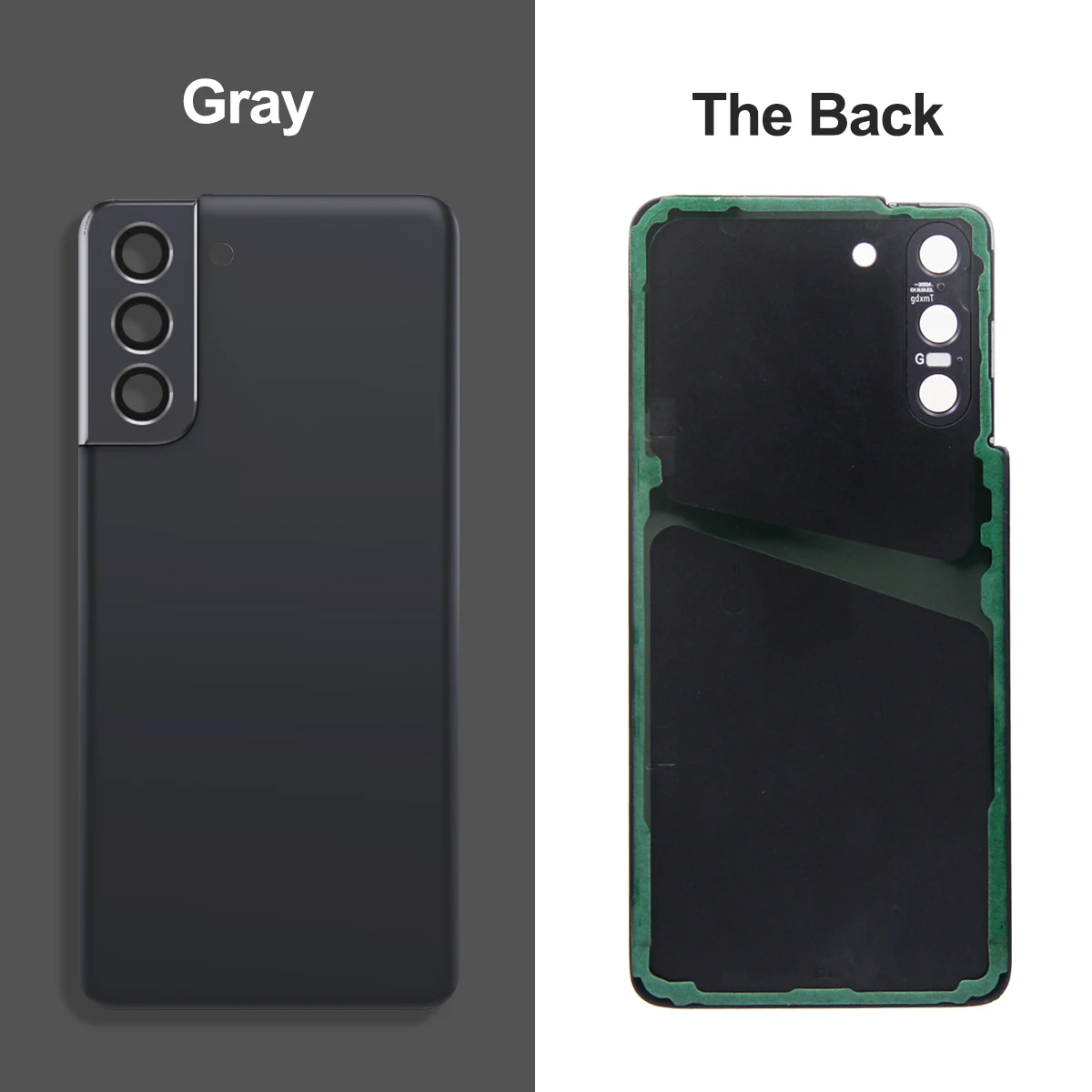 Für Samsung S21 5G SM-G991B G991B/DS G991U Rückabdeckung Akkugehäuse Rückgehäuse-Ersatz mit Kameralinse – Detail 9