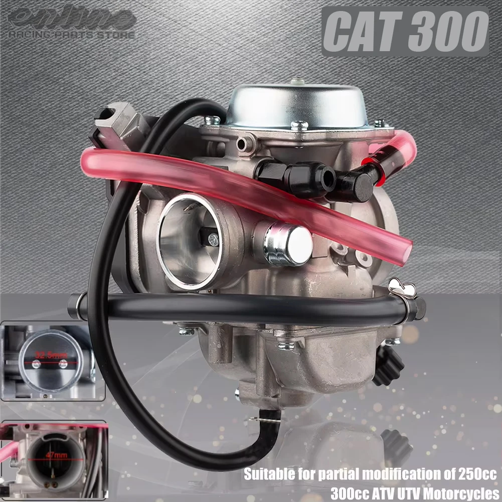 Carburetor Fit For 2001-2005 Arctic Cat ATV 250 300 2x4 4x4 Red Green 0470-448 E - Foto 3
