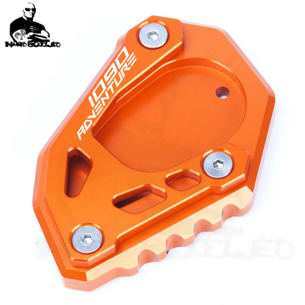 1050 1090 1190 1290 Adv. kickstand foot side stand extension pad support plate for KTM 1050/1090/1190/1290 super adventure s/t/r motorcycle kickstand extender motorcycle kickstand pad