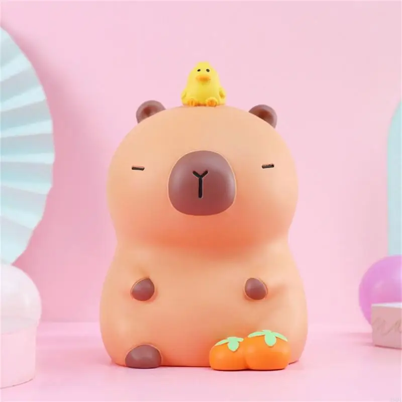 Q9QA Unbreakables Capybaras Money Banks for Children Coin Storage for Birthday and Christmas, Piggy Banks for Saving 5
