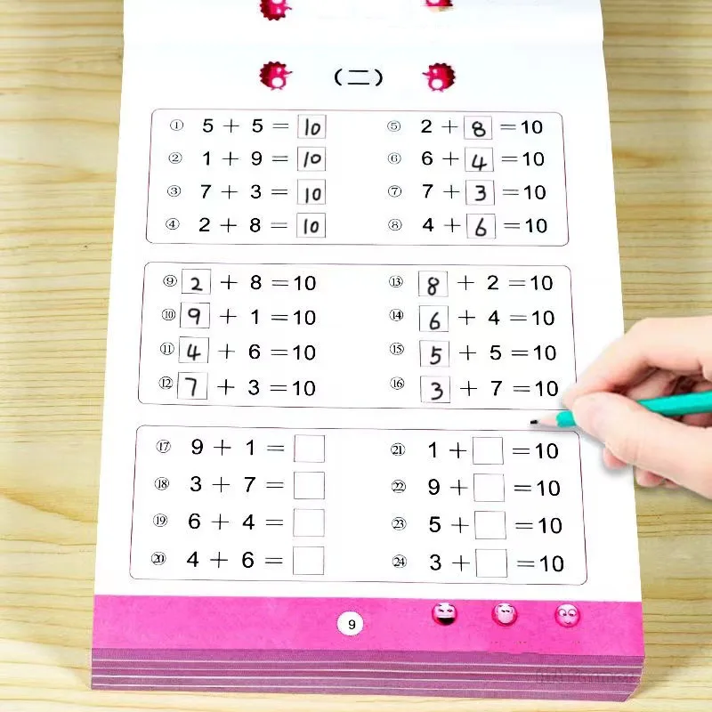 Handwritten Arithmetic Exercise Books Matematica Workbook Cadernos de Aprendizagem handwritten arithmetic exercise books matematica workbook cadernos de aprendizagem
