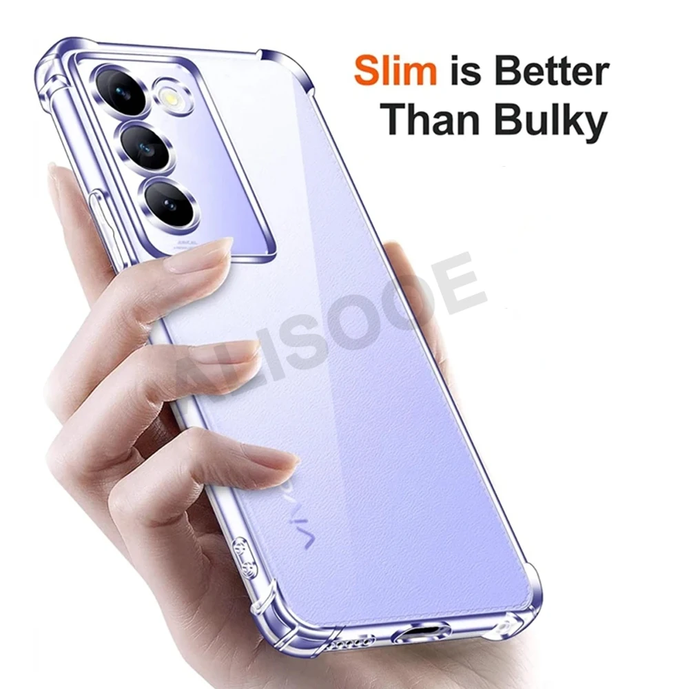 Crystal Clear HD Transparent Protective TPU Cover Case