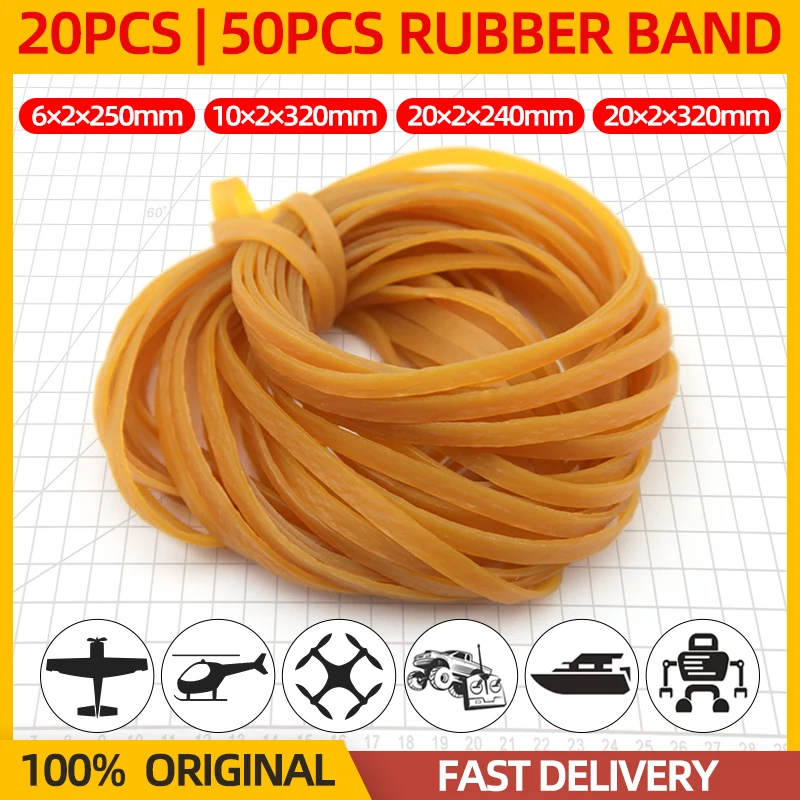 2050PCSAirplaneModelRubberBandElasticRing61020mmForRCFPVFixedWing.jpg