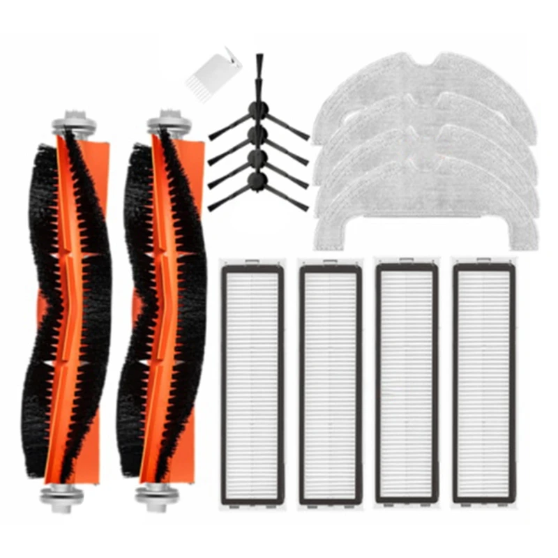 

Фильтр для Xiaomi Dreame Bot L10 Plus Z10 Pro, основная боковая щетка, насадка на швабру, запчасти для робота-пылесоса