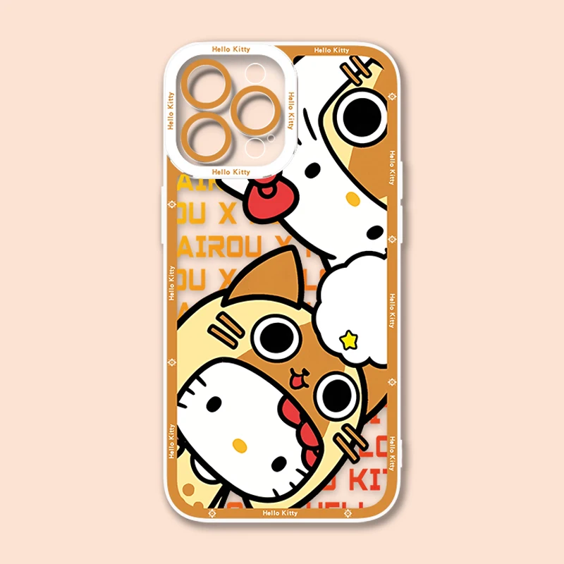 thumbnail image 1 of Funda suave Sanrio Hello Kitty para Samsung Galaxy S24 Ultra S23 S22 S21 Plus S20 FE S10 Note 20 10 Pro A14 A34 A54, 1 of 5