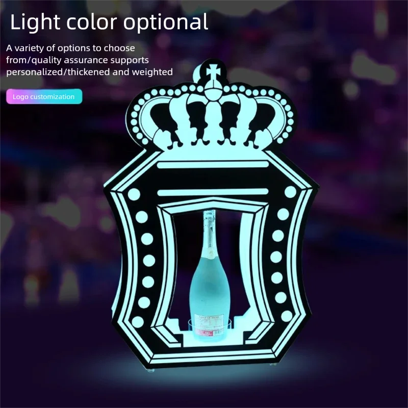 LED充電式テキーラボトルディスプレイ - VIPワインラックディスプレイ