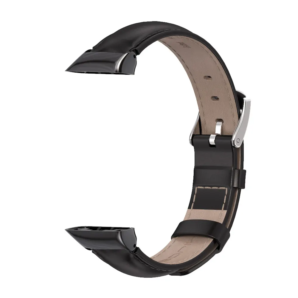 Strap For Huawei Honor Band 6 Genuine Leather Smart Watch Bracelet for Honor 6 Wristband Replacement Strap For Huawei Band 6 005