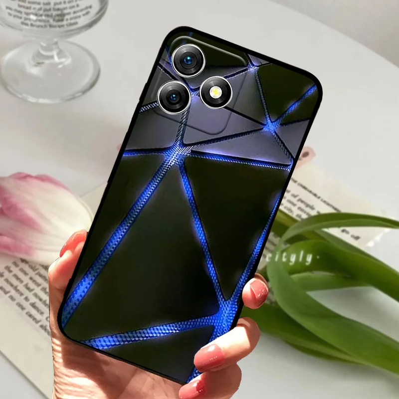 Shockproof Silicone TPU Phone Case - Black Matte Coque Bumper